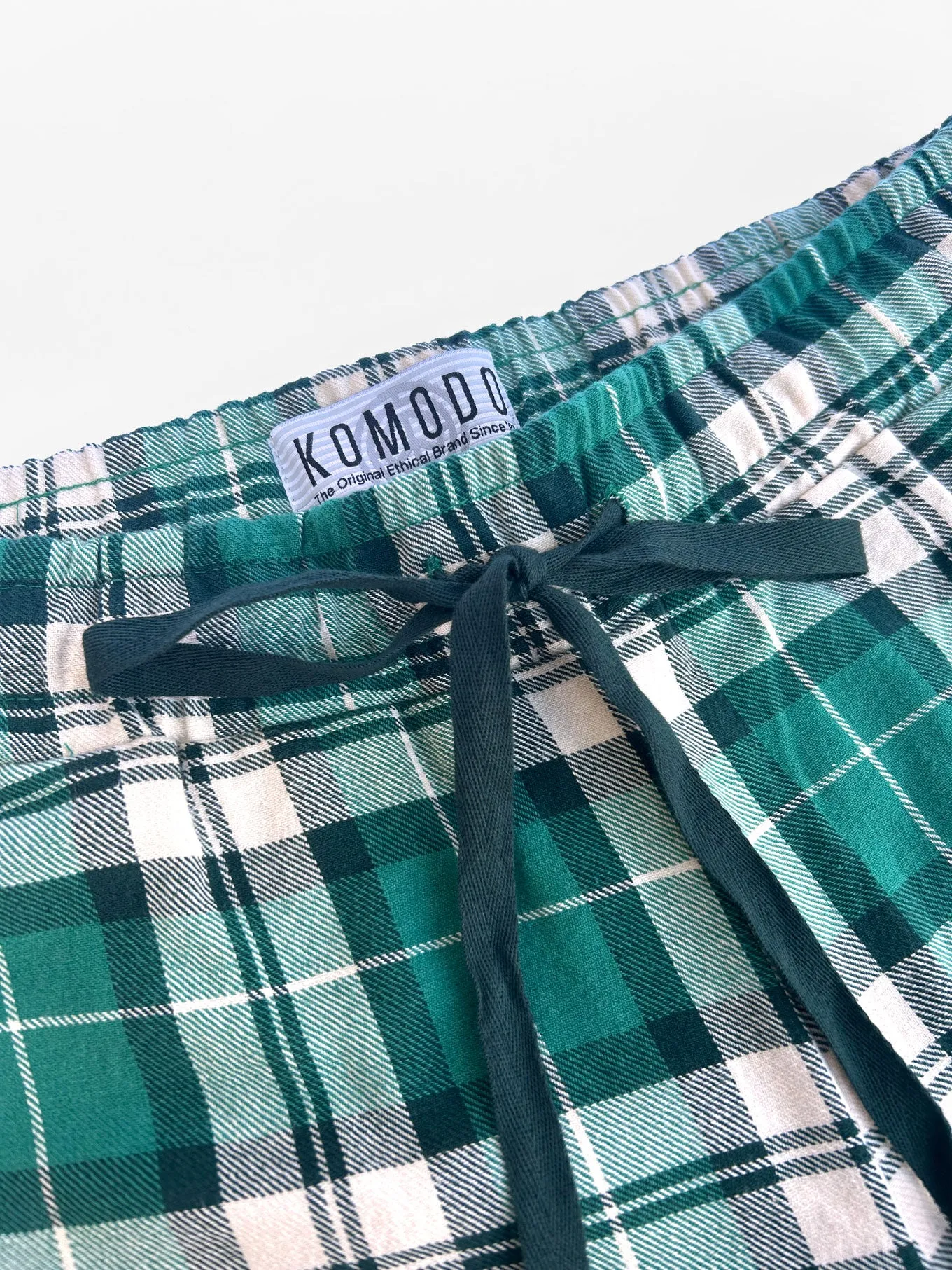 JIM JAM Mens GOTS Organic Cotton Pyjama Set - Green sold by Komodo Fashion product image thumbnail 4