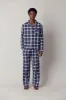 JIM JAM Mens GOTS Organic Cotton Pyjama Set - Dark Navy sold by Komodo Fashion