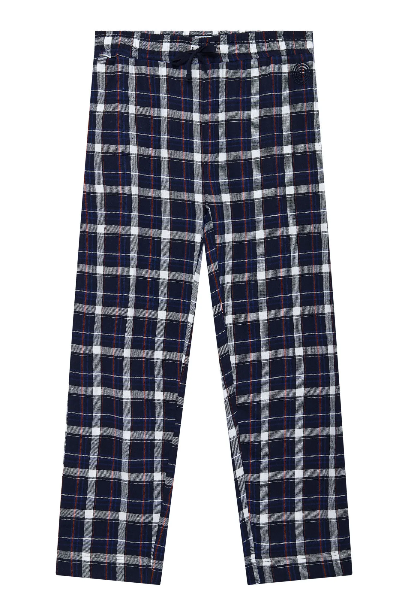 JIM JAM Mens GOTS Organic Cotton Pyjama Bottoms - Dark Navy sold by Komodo Fashion
