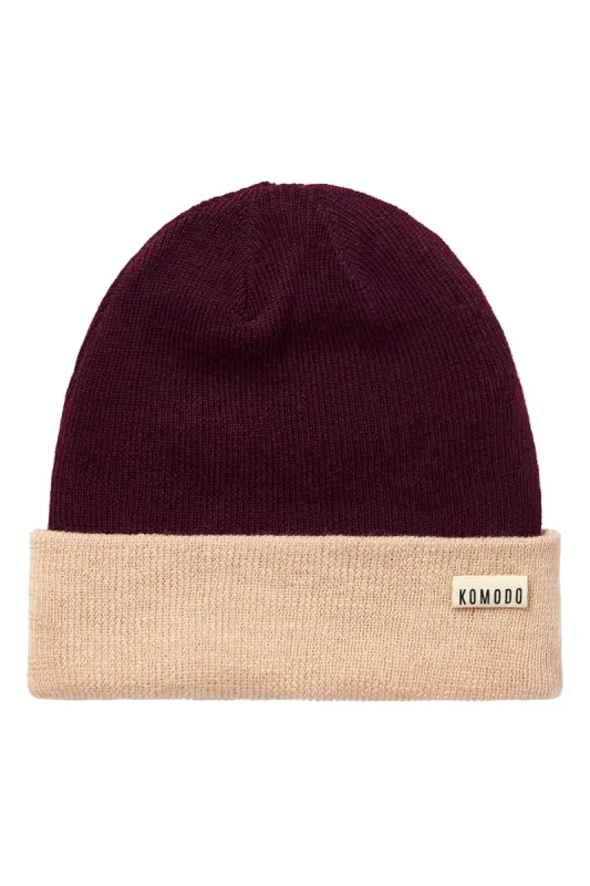 JAY - GOTS Organic Cotton Hat Deep Walnut sold by Komodo Fashion