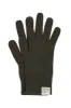 NAIE - GOTS Organic Cotton & Cashmere Gloves Dark Khaki sold by Komodo Fashion