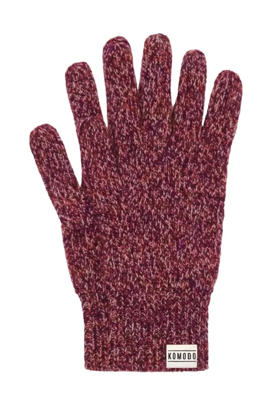 CAMDEN gloves - Pink sold by Komodo Fashion