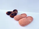 HIDE - Handknitted Wool Slipper Terracotta sold by Komodo Fashion