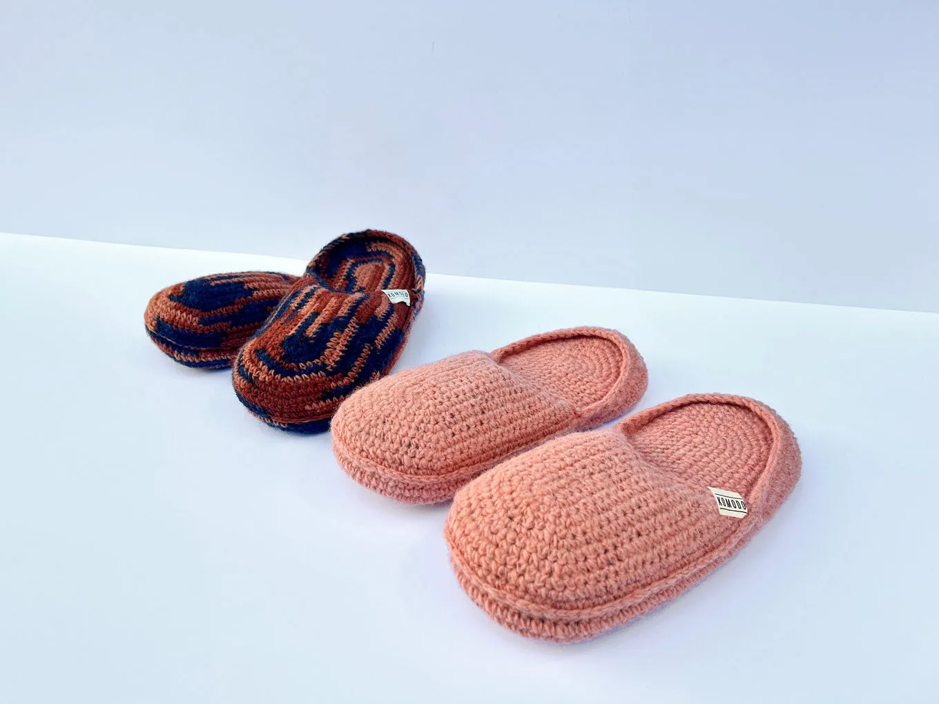HIDE - Handknitted Wool Slipper Terracotta sold by Komodo Fashion product image thumbnail 2
