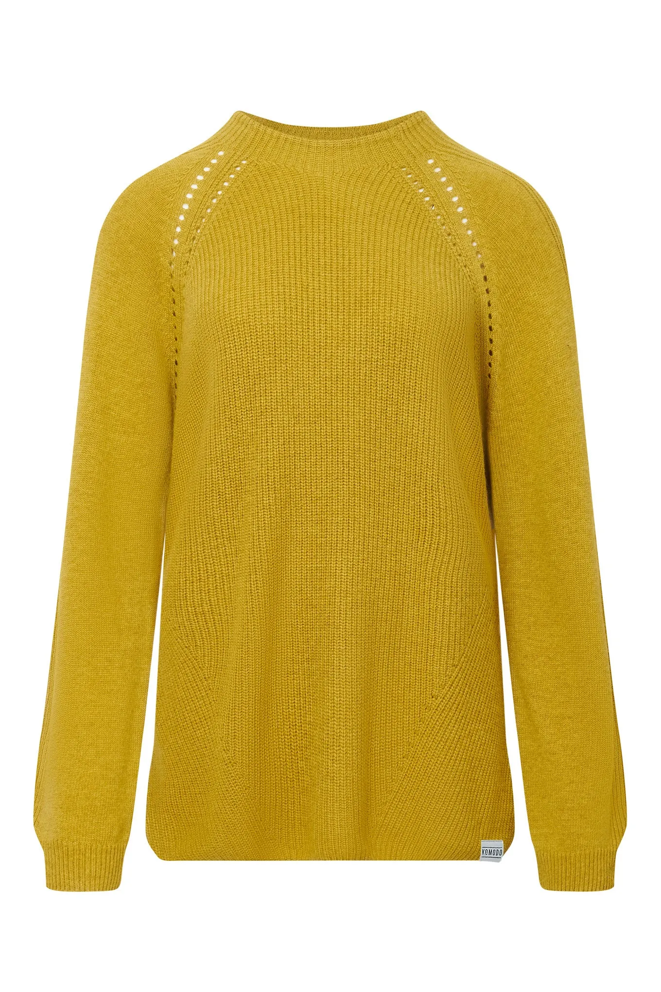 ATLANTA Wool Blend Jumper - Mustard sold by Komodo Fashion