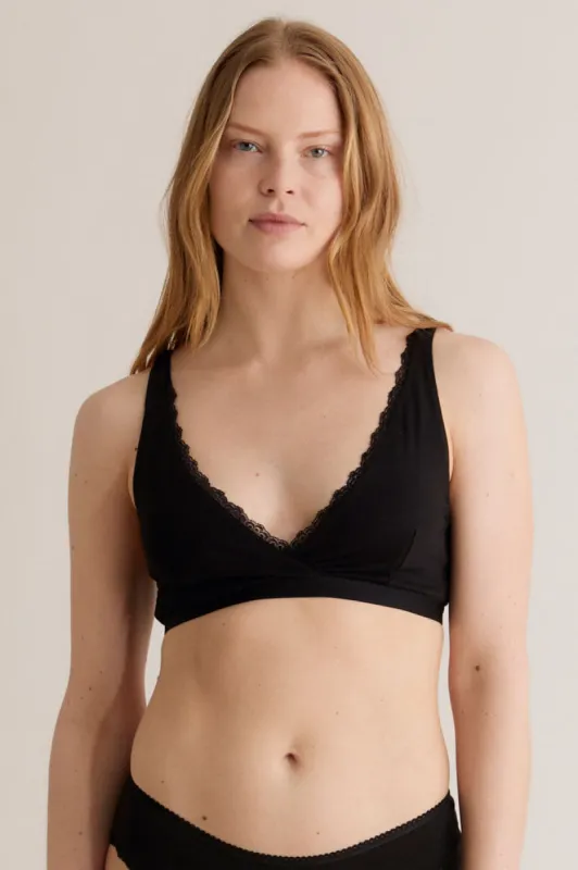 MARGOT Lace Bra - Black sold by Komodo Fashion