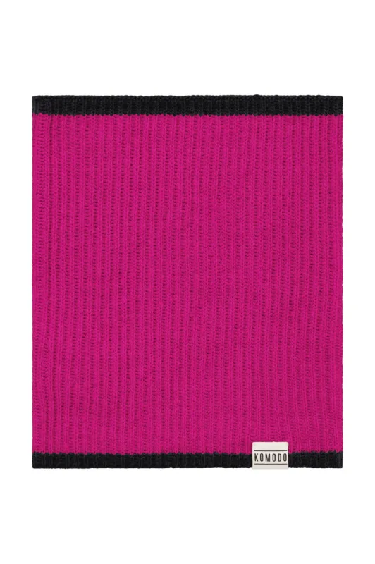 IMOGEN Merino Blend Snood - Fuschia Pink sold by Komodo Fashion