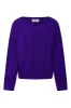 ANYA Fine Merino Wool Jumper - Ultraviolet sold by Komodo Fashion