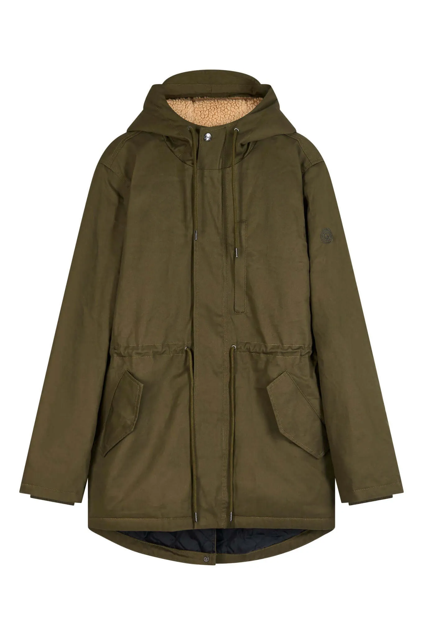 WILSON - Organic Cotton Parka Khaki sold by Komodo Fashion product image thumbnail 2