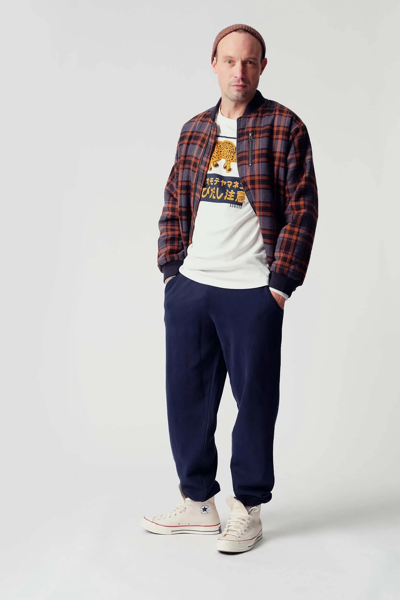 ADAM - Organic Cotton Jogger Navy sold by Komodo Fashion