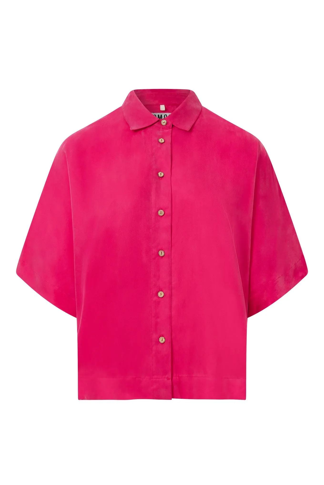 KIMONO - Cupro Shirt - Pink sold by Komodo Fashion