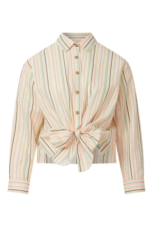 JUNGLE - Organic Cotton Shirt - Candy Stripe sold by Komodo Fashion