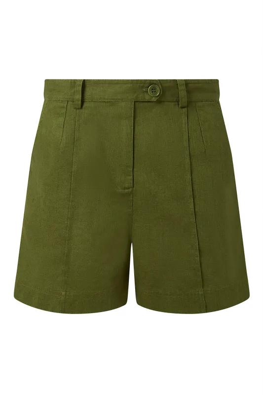 EMMIE - Organic Cotton Short - Khaki sold by Komodo Fashion