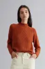 KATTY - Fine Merino Jumper Tobacco sold by Komodo Fashion