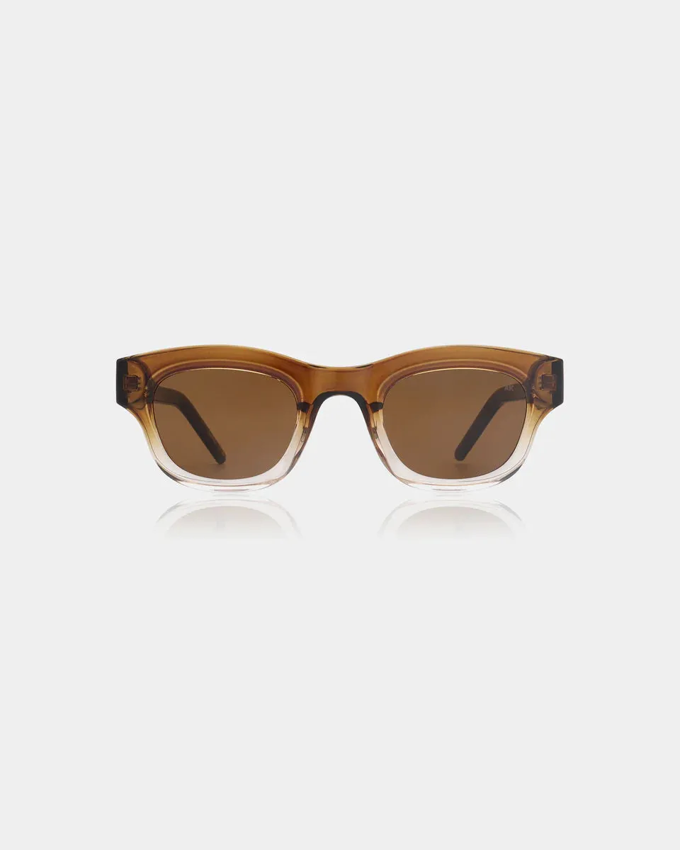 LANE- Smoked/Champagne Sunglasses by A.Kjaerbede sold by Komodo Fashion