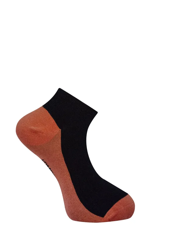 ANKLE - GOTS Organic Cotton Socks Black sold by Komodo Fashion
