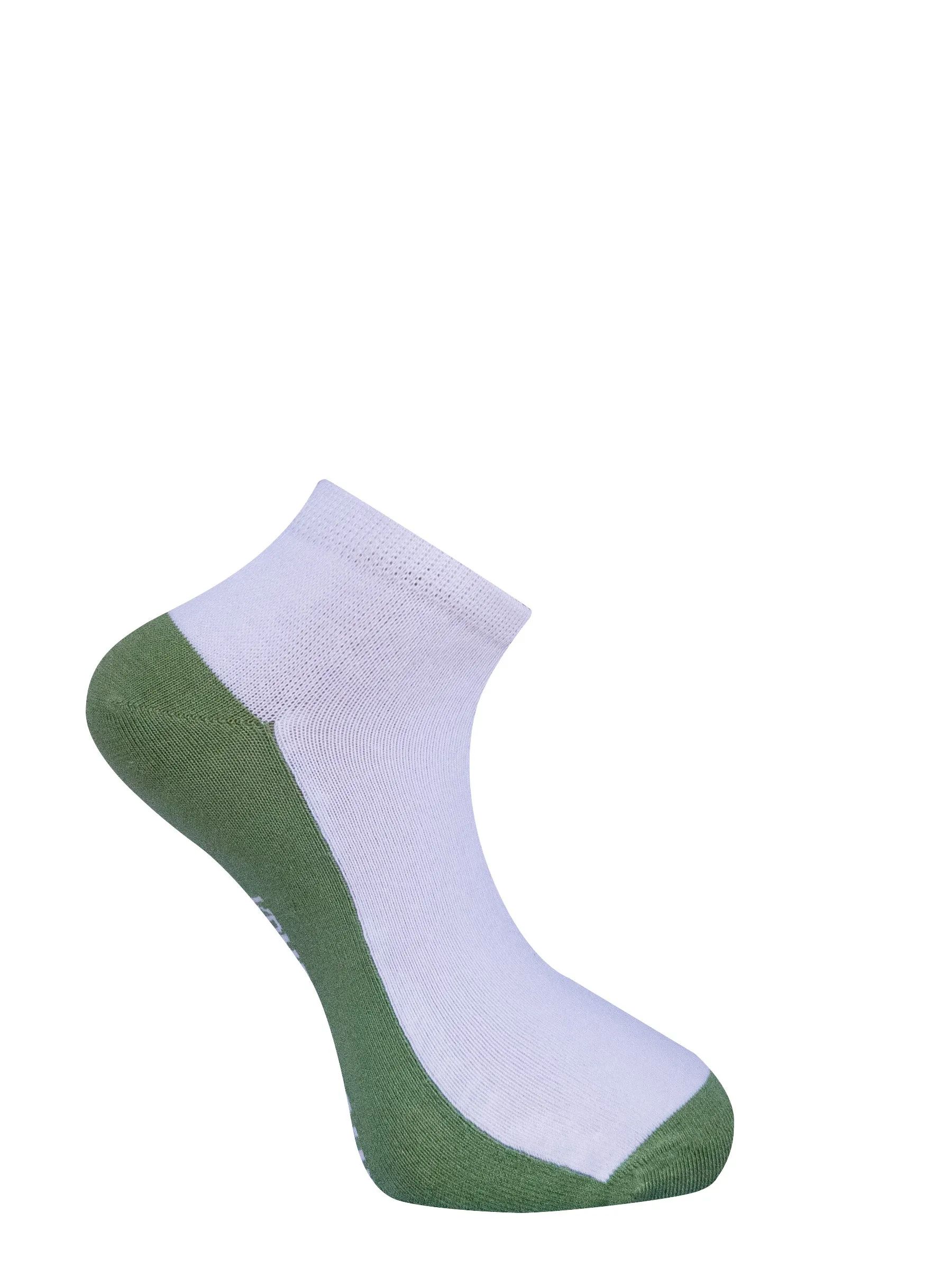 ANKLE - GOTS Organic Cotton Socks White sold by Komodo Fashion