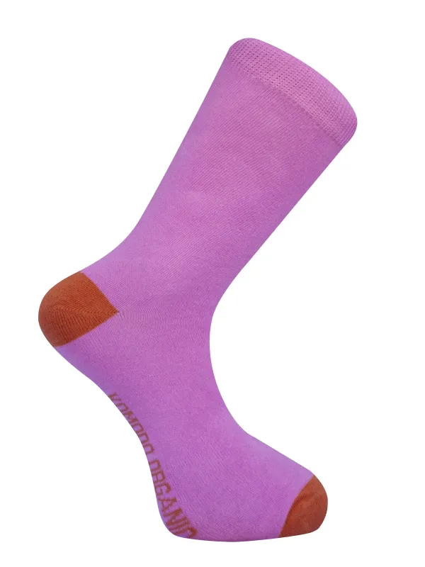 PUNCHY - GOTS Organic Cotton Socks Fuschia Pink sold by Komodo Fashion