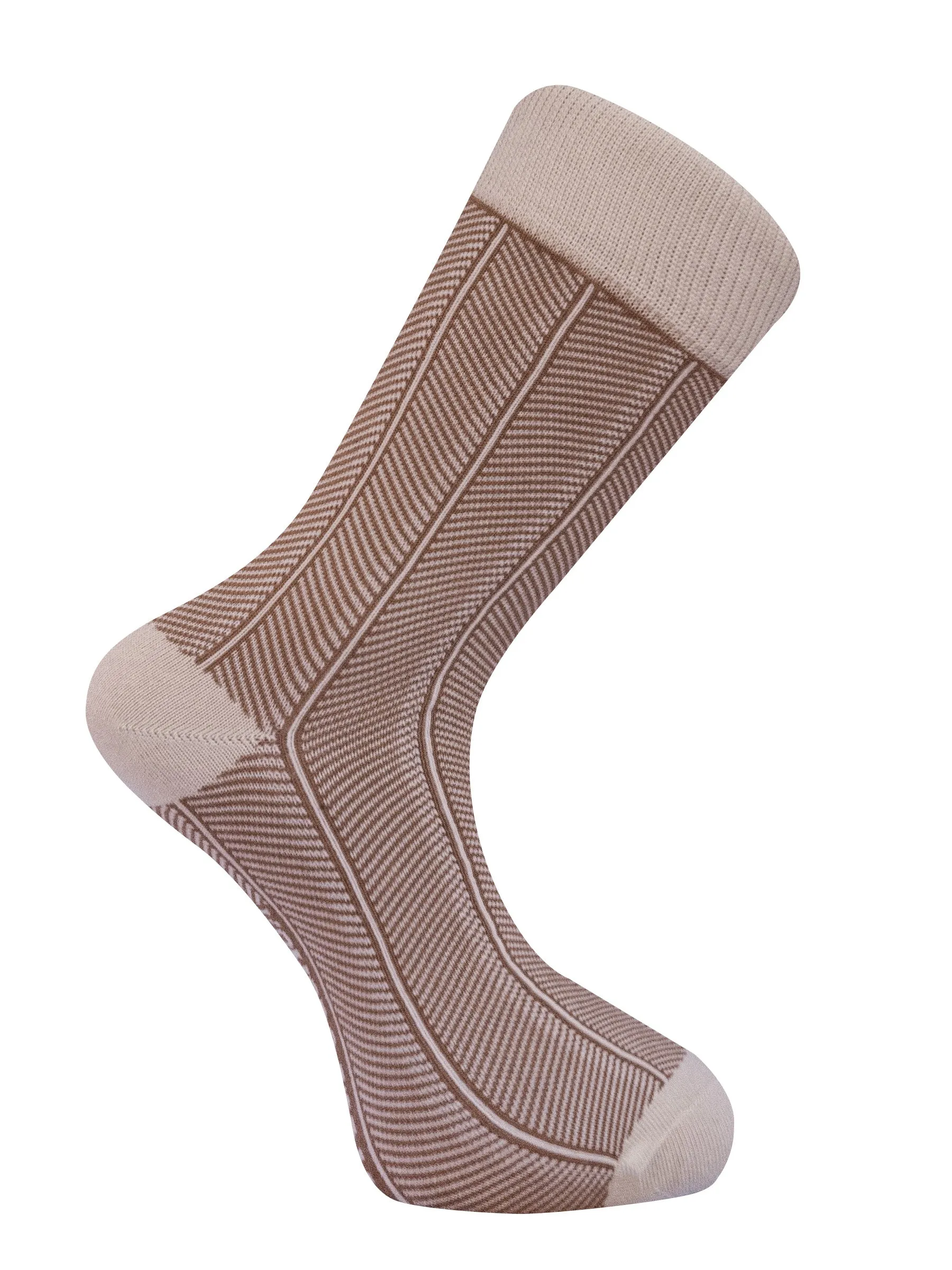 HERRINGBONE - GOTS Organic Cotton Socks Angora sold by Komodo Fashion