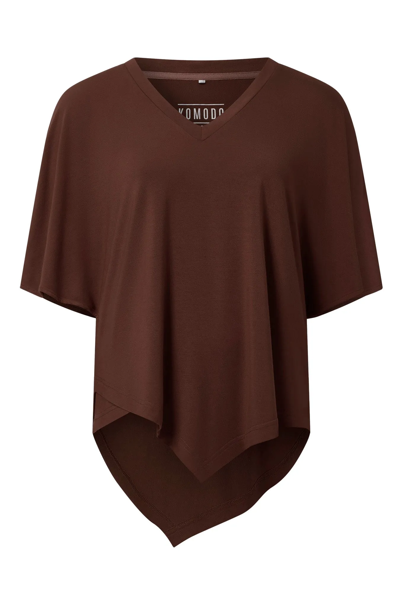ARIA - Modal Jersey Top - Chocolate sold by Komodo Fashion