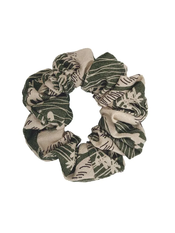 SCRUNCHY Organic Cotton - Wave Print Green sold by Komodo Fashion