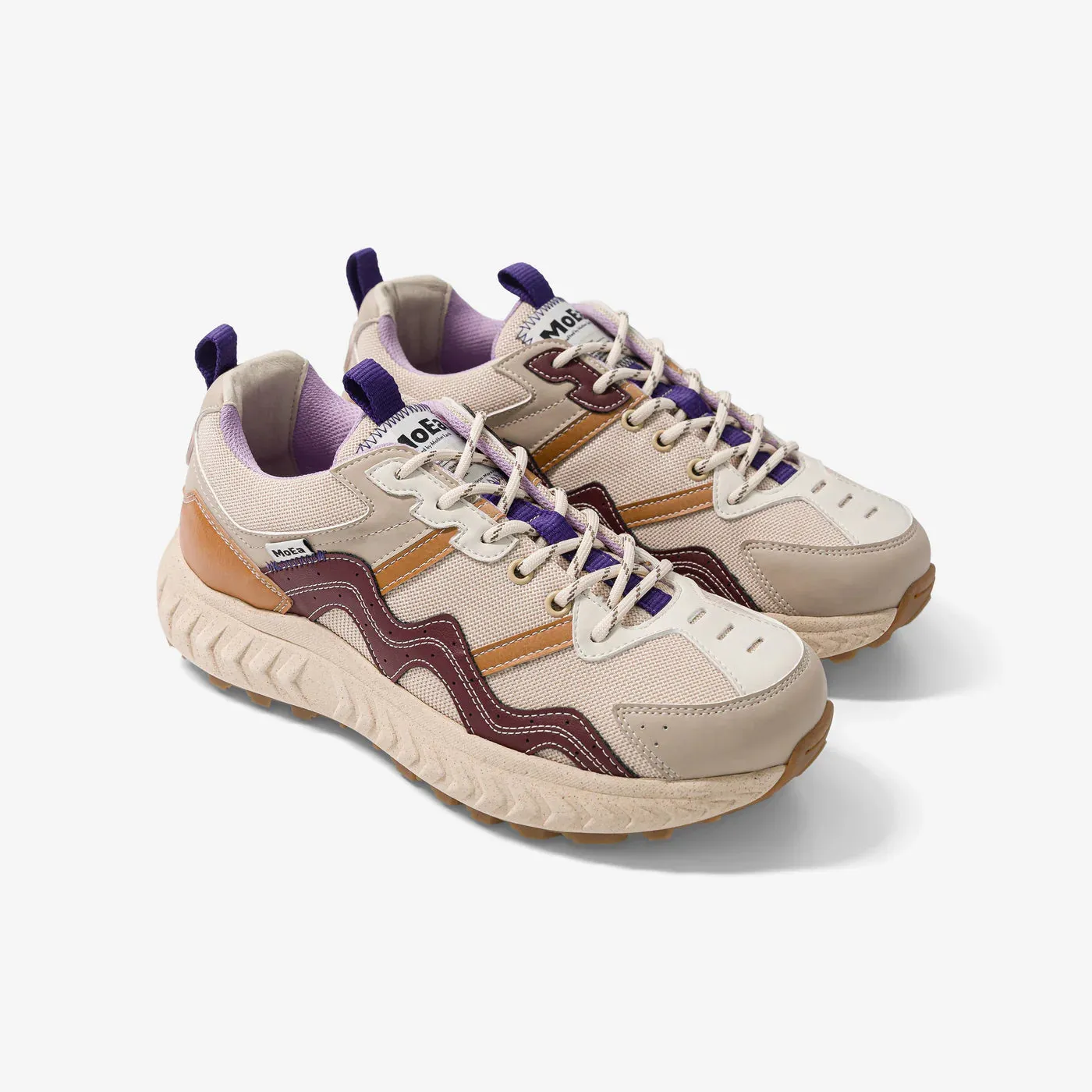 GEN5 Sneaker by MoEa - Brown Purple sold by Komodo Fashion product image thumbnail 2