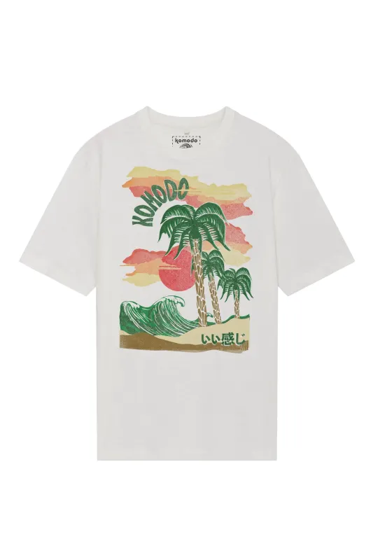 LIFE'S A BEACH - Organic Cotton Tee sold by Komodo Fashion