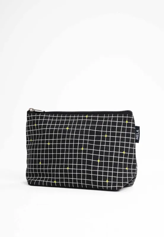 BIG POUCH by MELA - Black Grid sold by Komodo Fashion