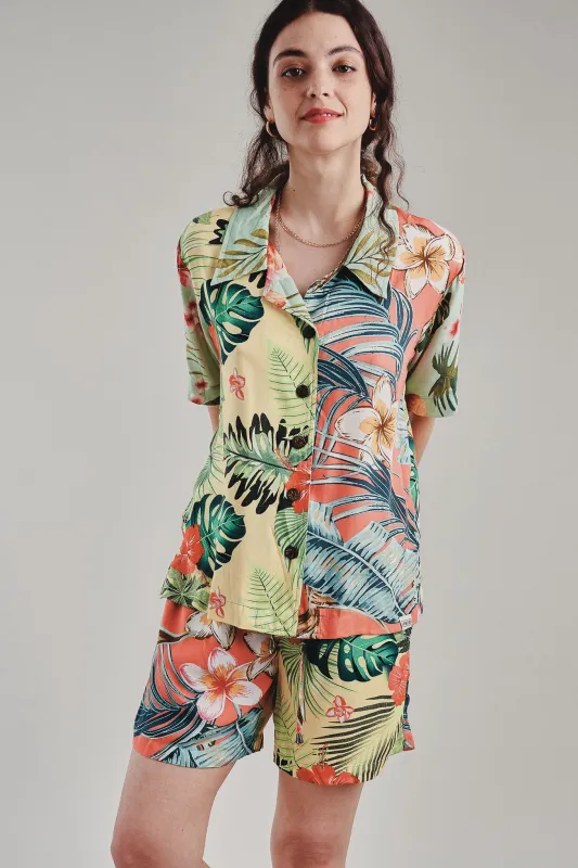 GRACE - Rayon Shorts - Tropical sold by Komodo Fashion