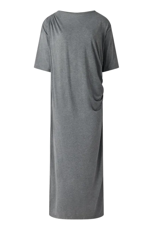 SAHARA Modal Dress - Charcoal sold by Komodo Fashion