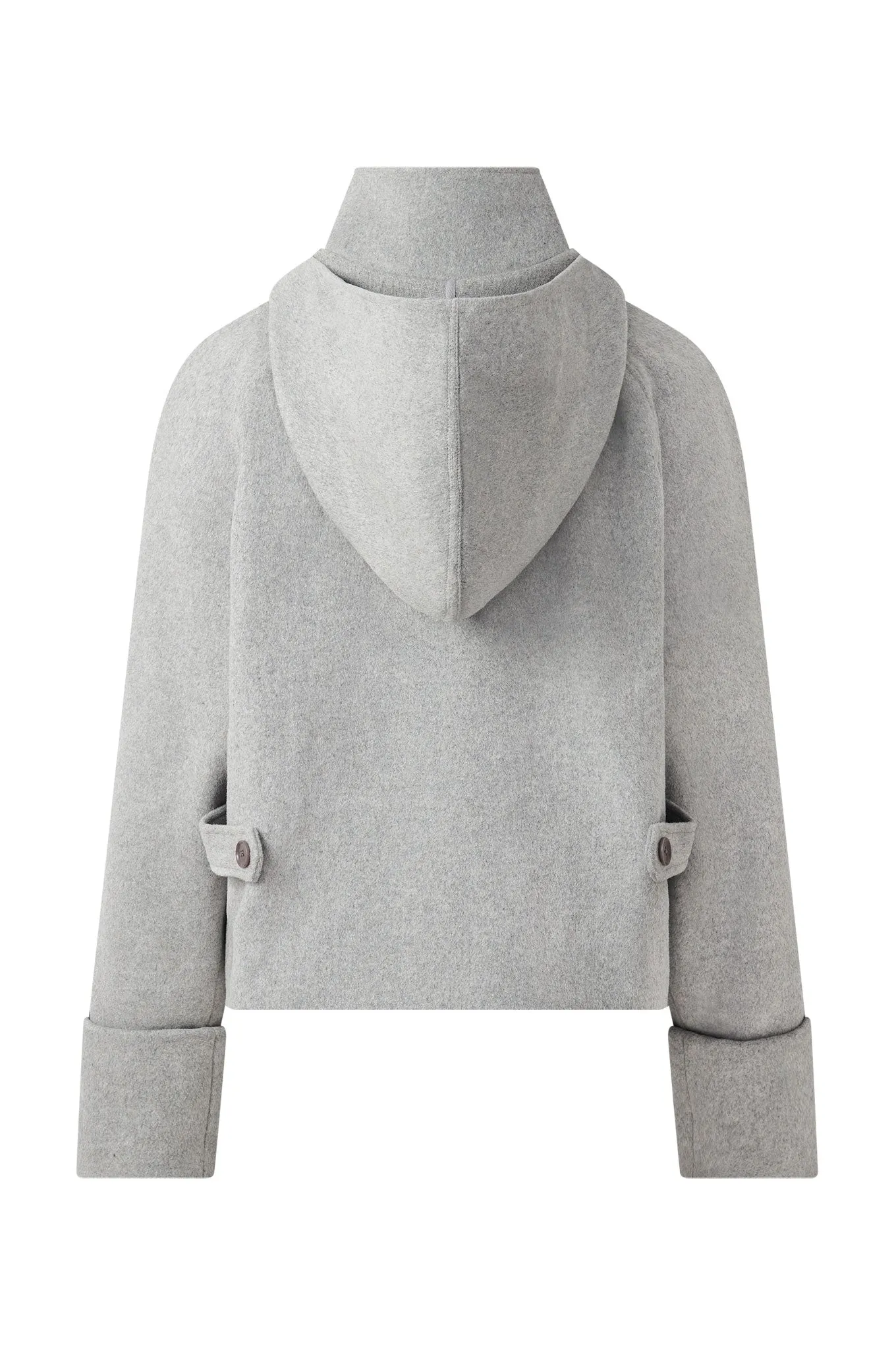 WICKER Recycled Wool Poly Coat - Grey sold by Komodo Fashion product image thumbnail 3