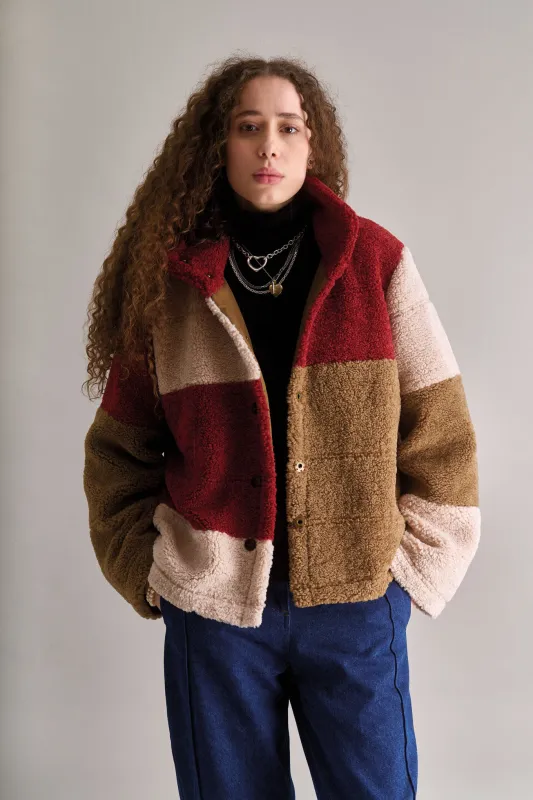 ISOBEL Recycled PET Jacket - Patchwork sold by Komodo Fashion