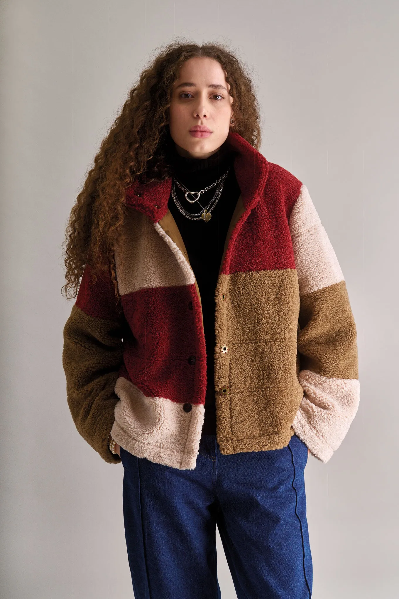 ISOBEL Recycled PET Jacket - Patchwork sold by Komodo Fashion