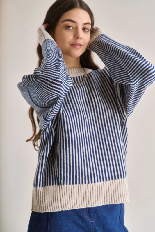 ZIZI Wool Stripe Jumper sold by Komodo Fashion