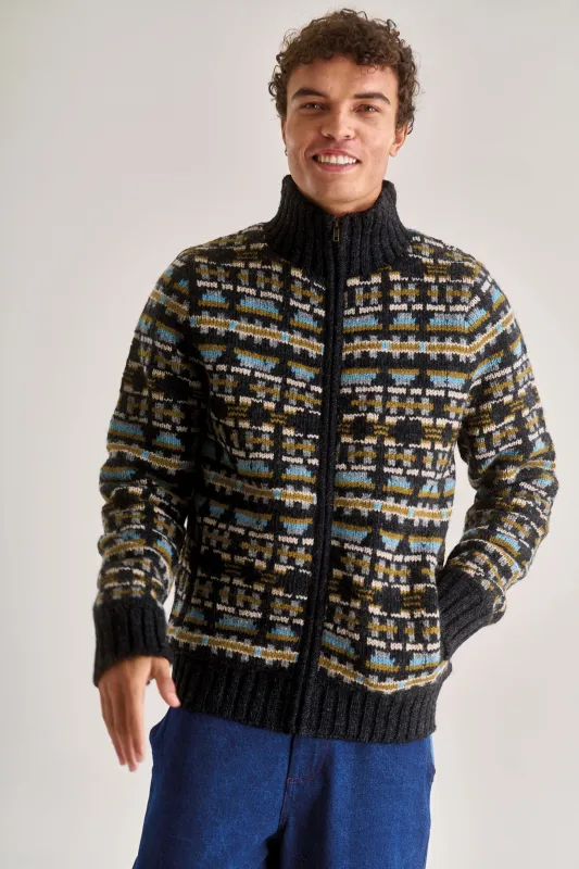 RAMBLER Fleece Lined Wool Knit Jacket sold by Komodo Fashion
