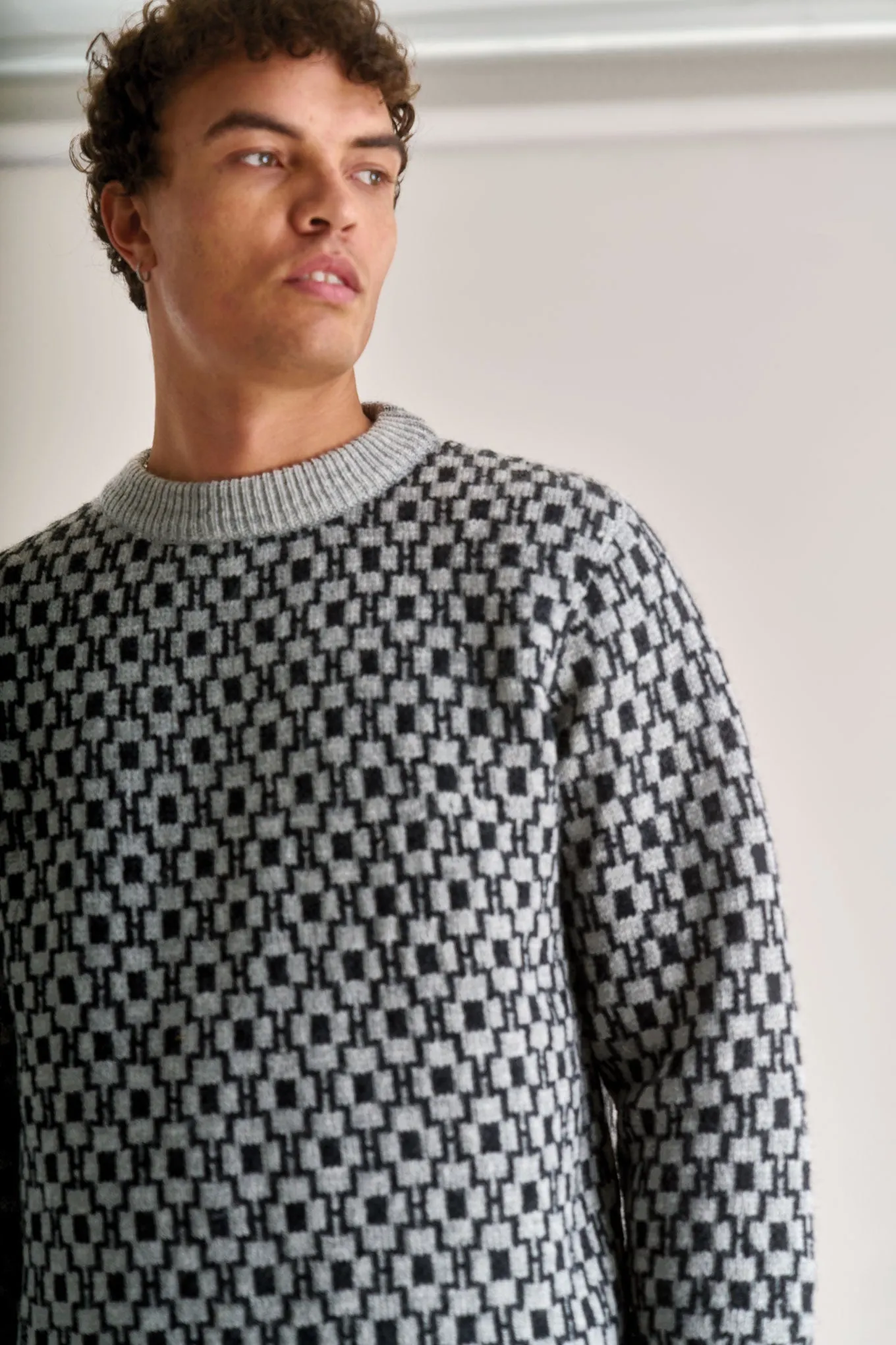 CHAI Lambswool Jumper - Charcoal sold by Komodo Fashion product image thumbnail 2