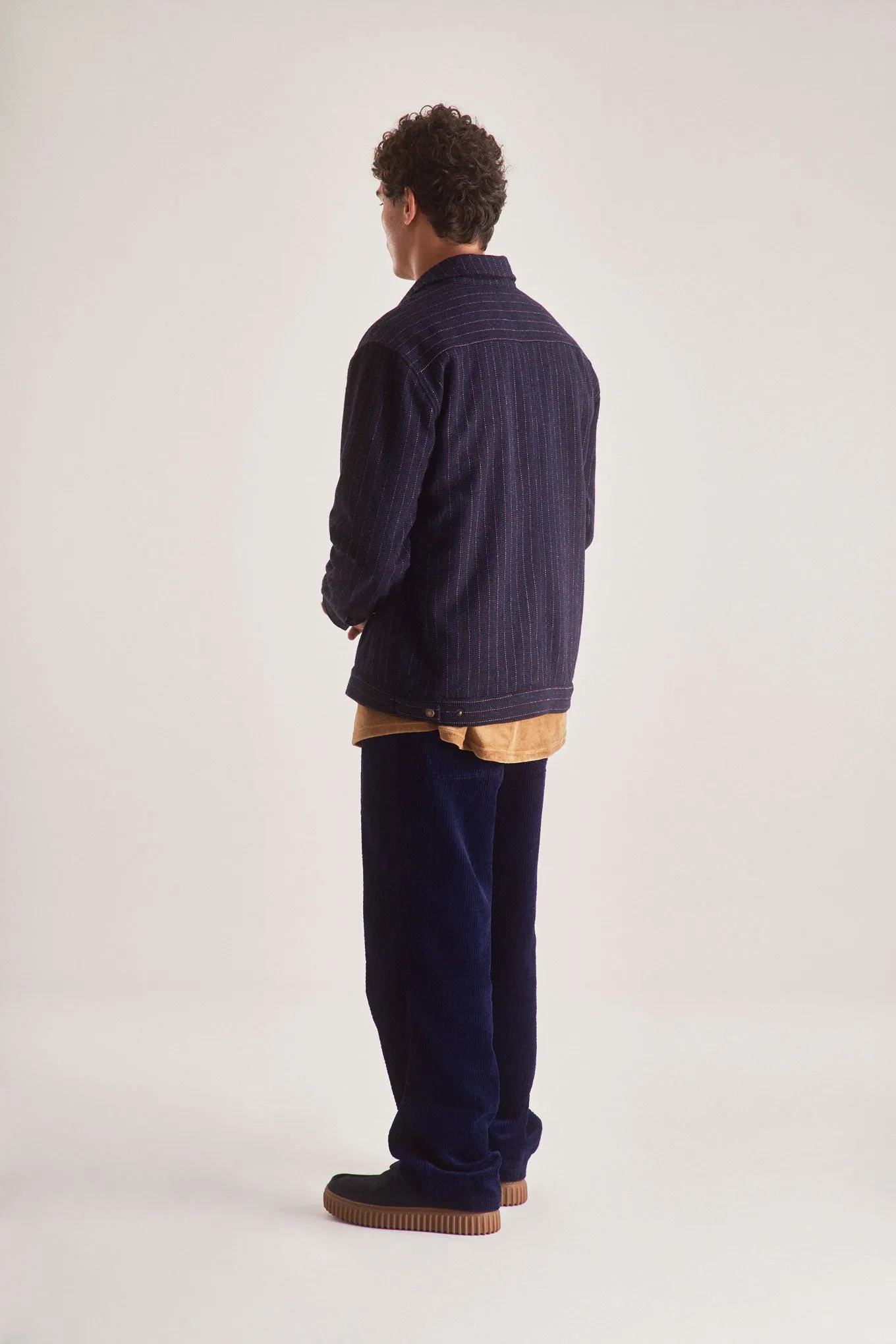 GABE Recycled Poly Wool Blend Jacket - Navy sold by Komodo Fashion product image thumbnail 2