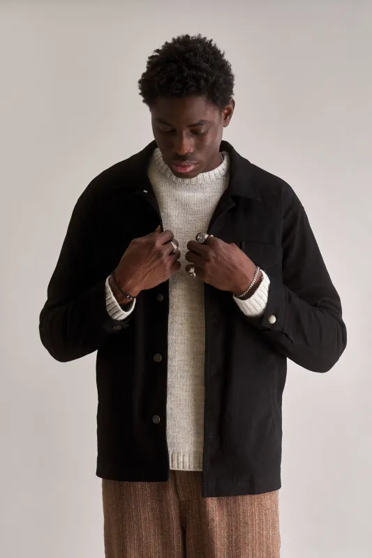 STANLEY Organic Cotton Tencel Jacket - Black made by Komodo Fashion