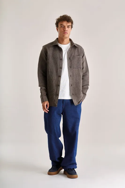 MAKULU Organic Cotton Denim Trouser - Dark Denim sold by Komodo Fashion