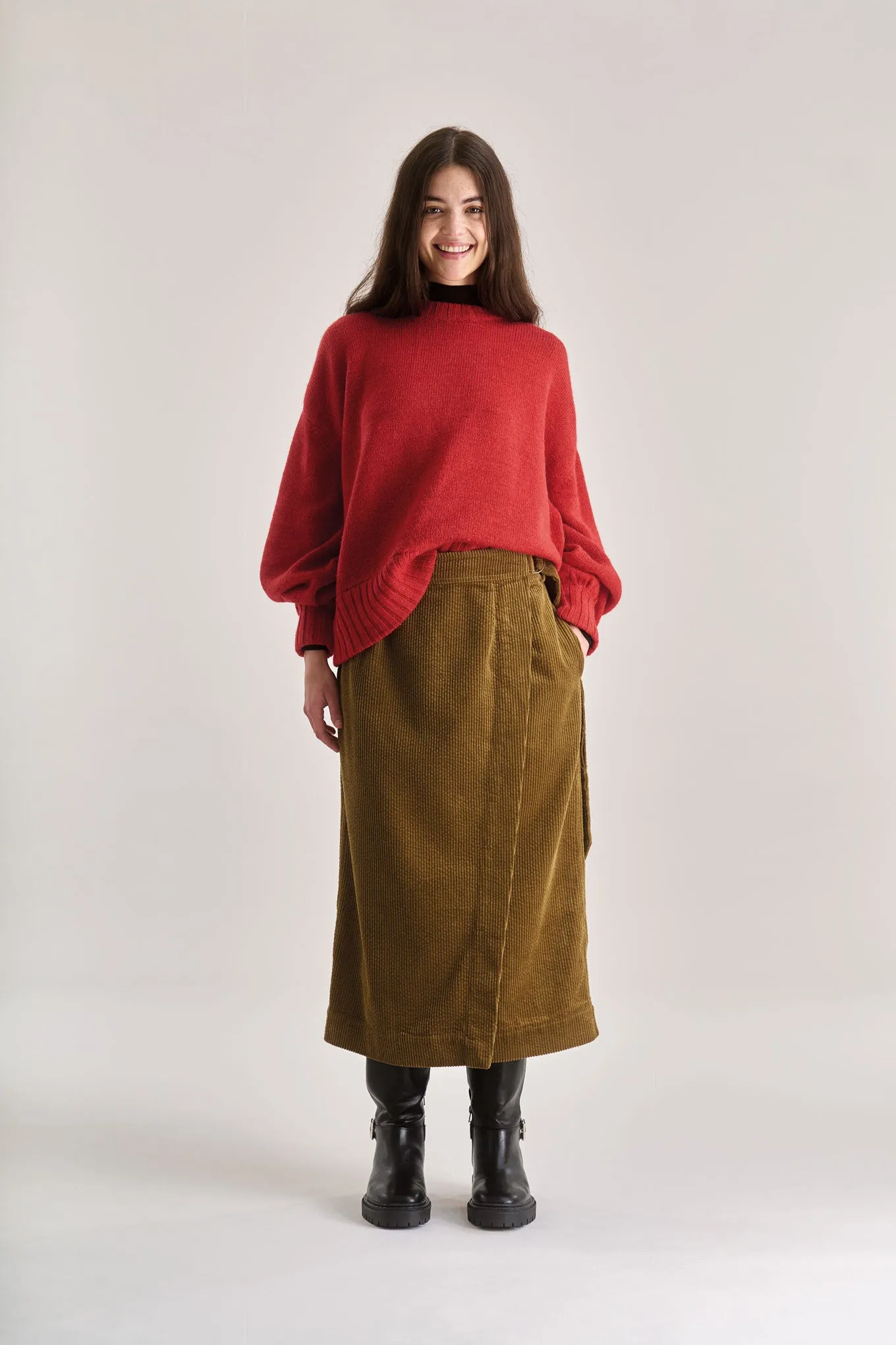 PALOMA Lambswool Jumper - Red sold by Komodo Fashion product image thumbnail 2