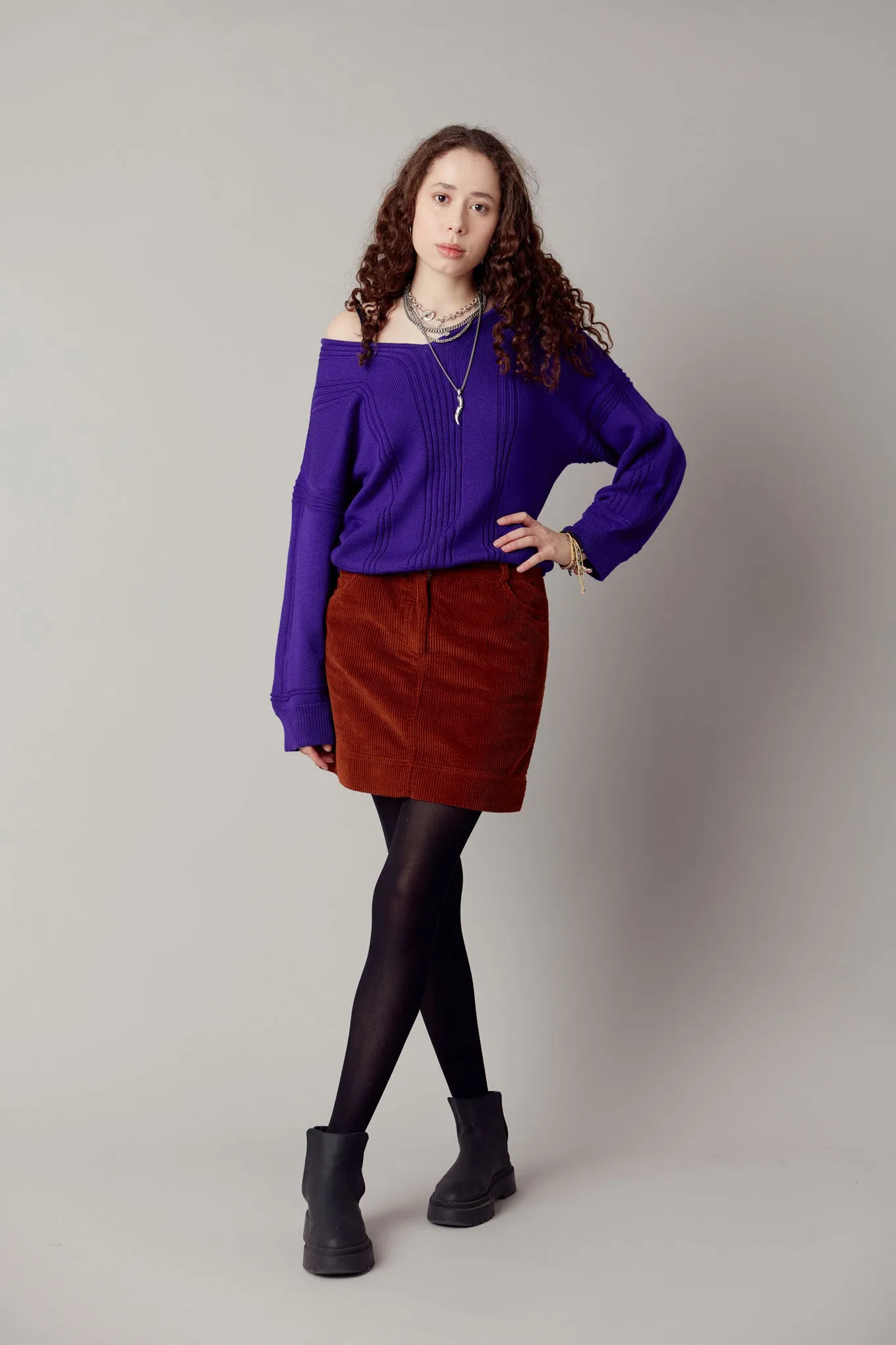 ANYA Wool Jumper - Ultramarine sold by Komodo Fashion product image thumbnail 3