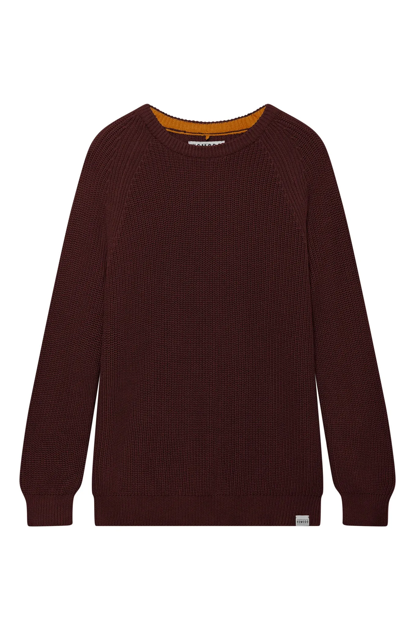 SERGIO - Mens Organic Cotton Jumper Golden Brown sold by Komodo Fashion
