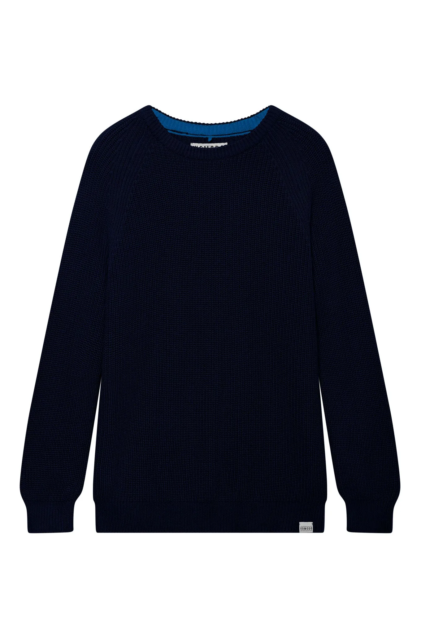 SERGIO - Mens Organic Cotton Jumper Navy sold by Komodo Fashion