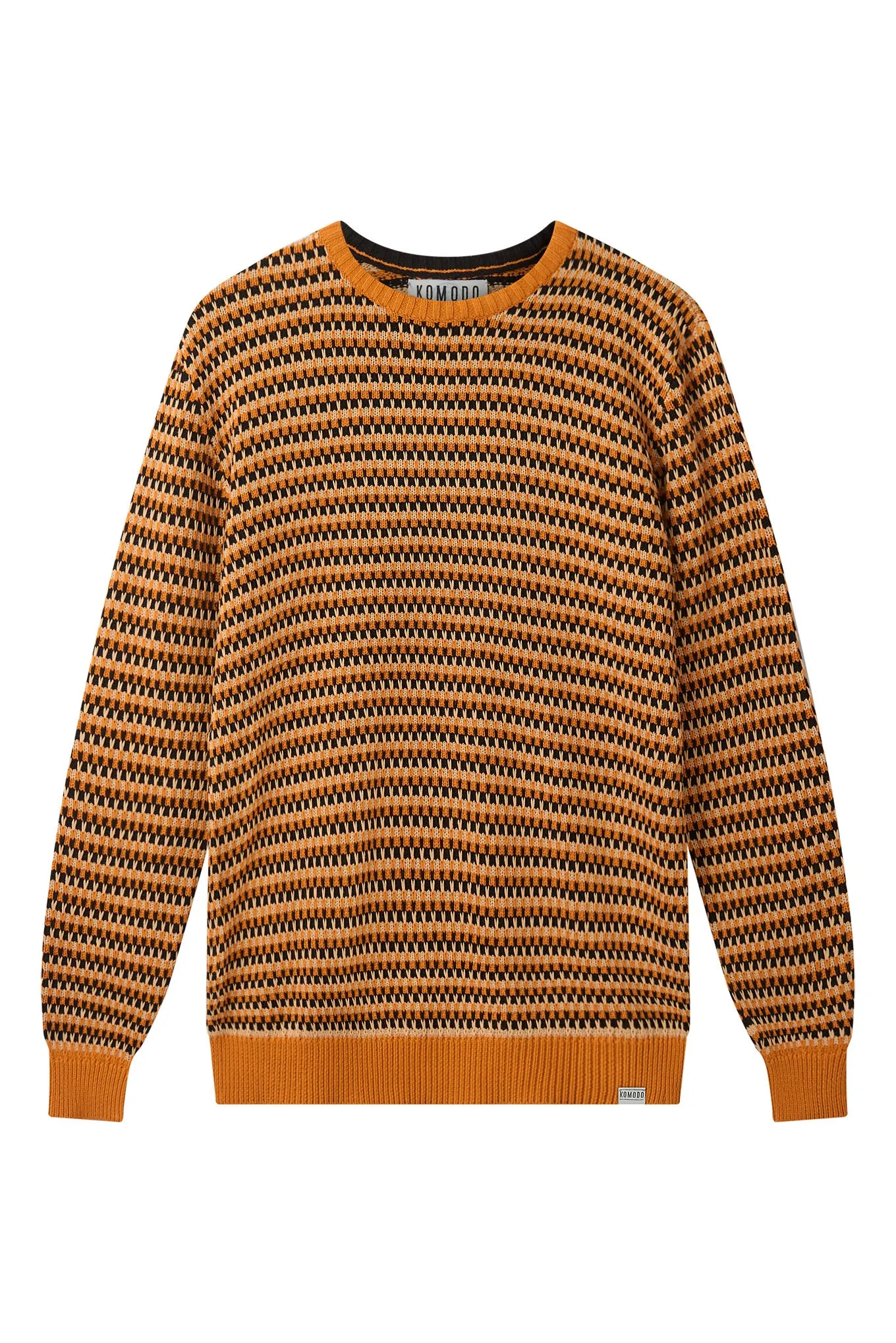 KAI - Organic Cotton Jumper Black & Gold sold by Komodo Fashion