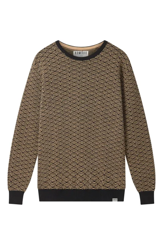 HAKKU - Organic Cotton Jumper Black sold by Komodo Fashion