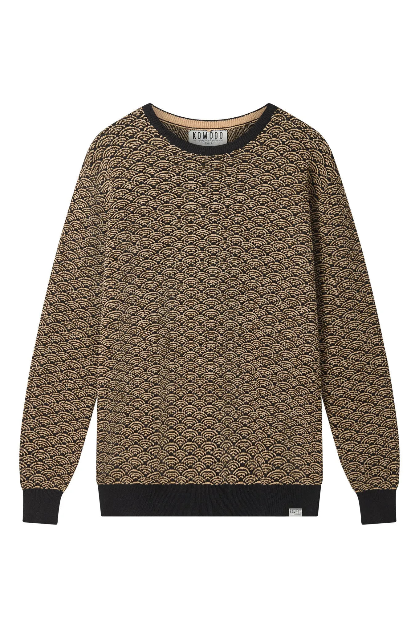 HAKKU - Organic Cotton Jumper Black sold by Komodo Fashion