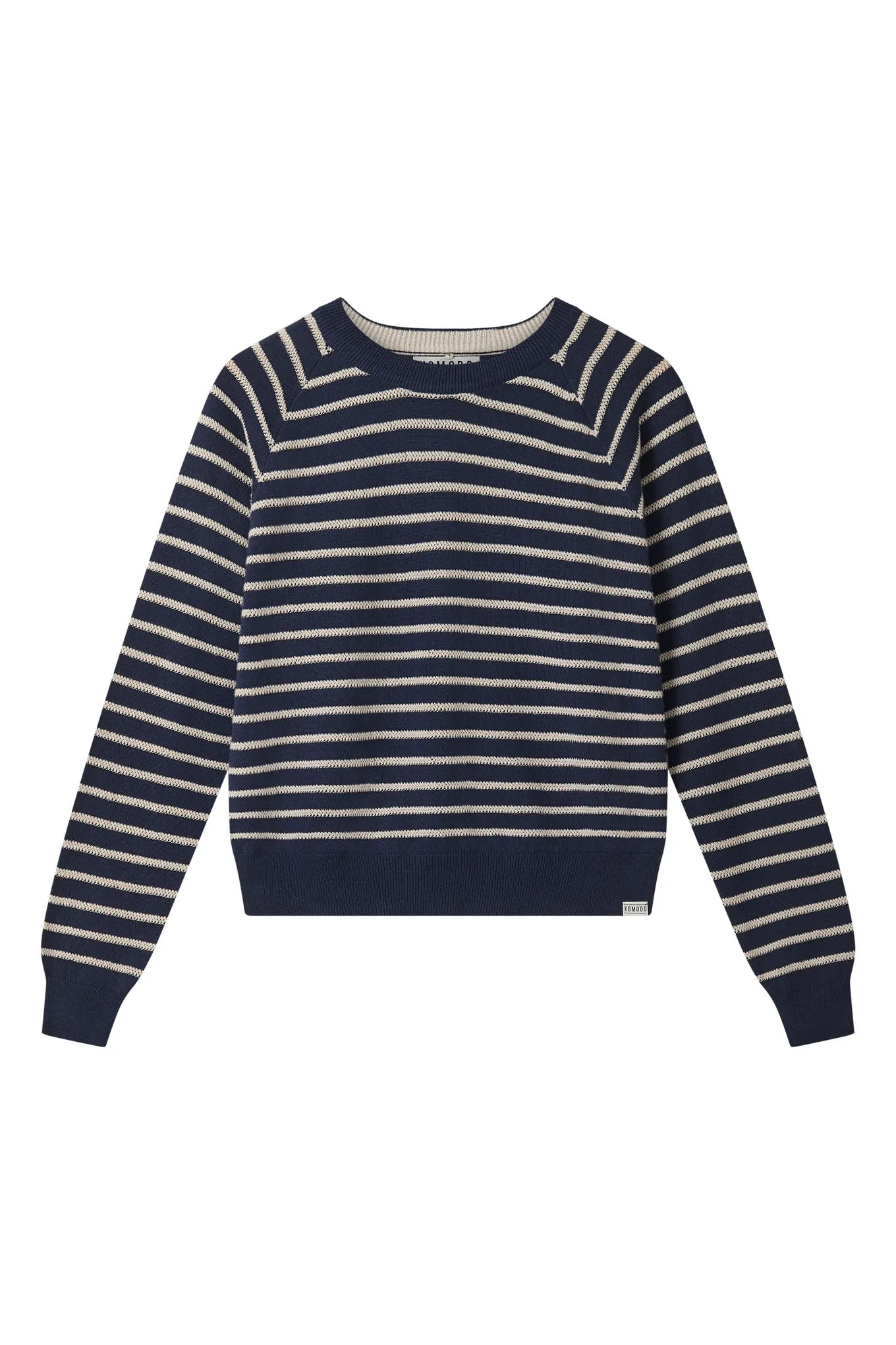 ALMA Organic Cotton Jumper - Navy sold by Komodo Fashion