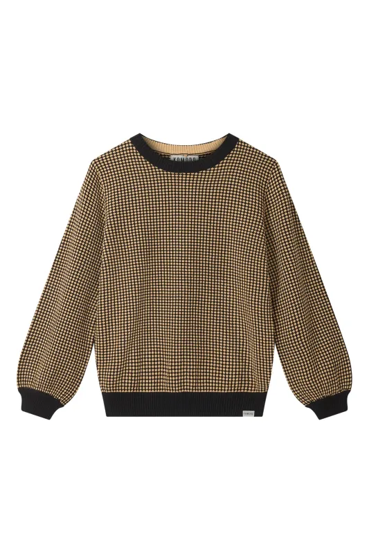 HOPE - Organic Cotton Jumper Black sold by Komodo Fashion