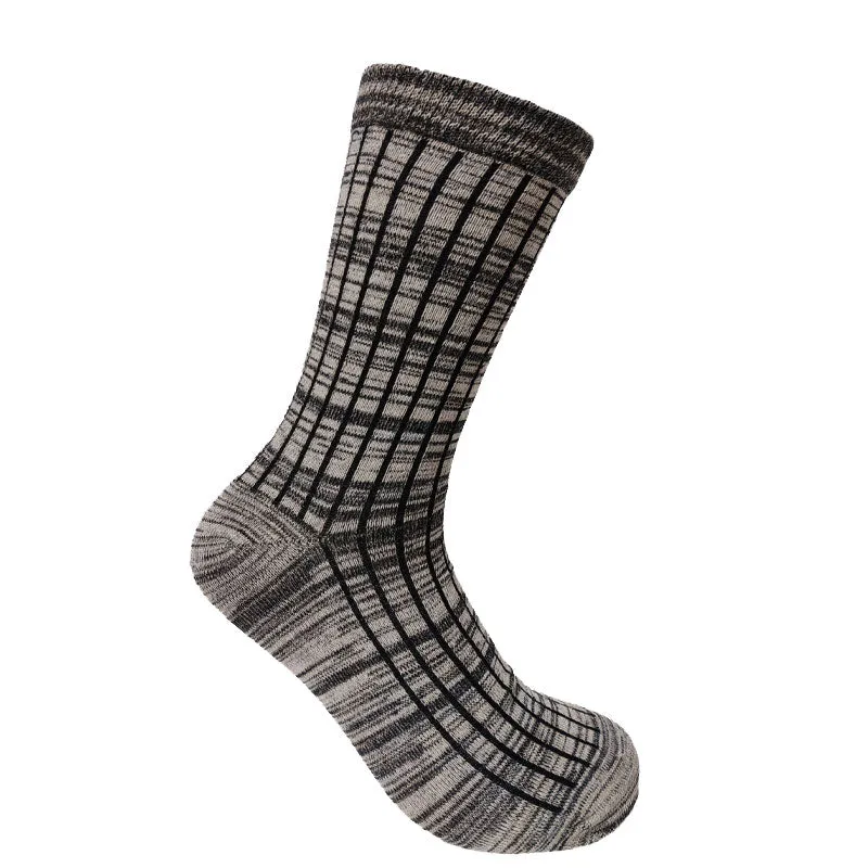 TRI MARL - GOTS Organic Cotton Socks Cappucino sold by Komodo Fashion