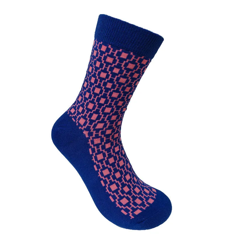 DIAMOND - GOTS Organic Cotton Socks Navy sold by Komodo Fashion